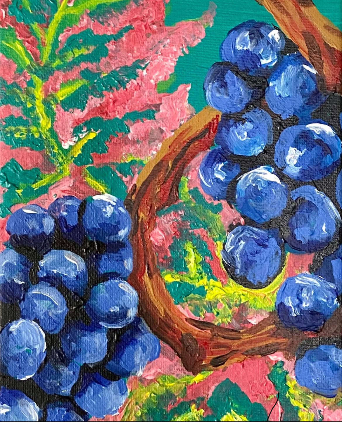 ‘Grapevine’ print