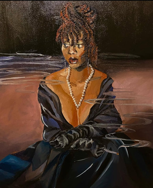 ‘Woman in Pearls’ print