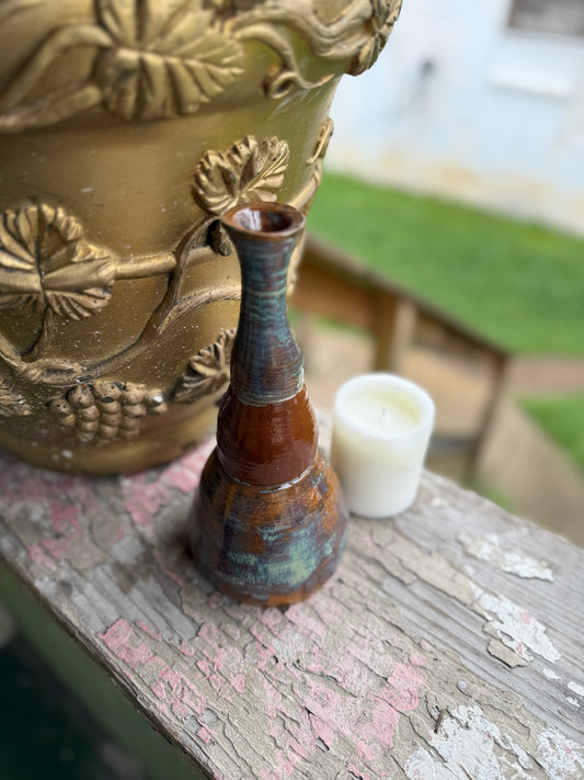 Blue and Brown Vase